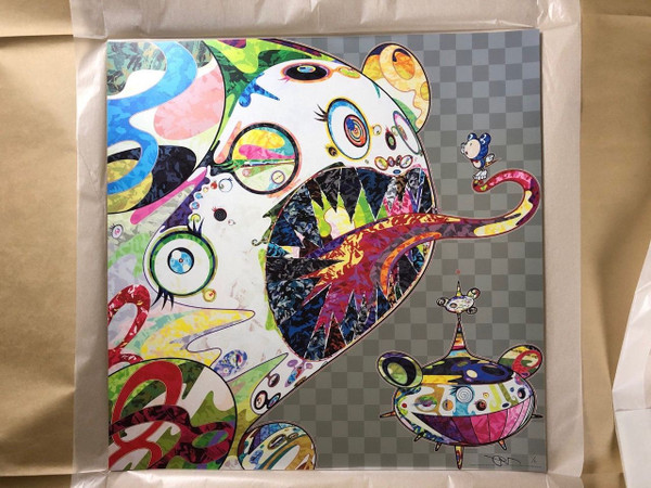 HOMAGE TO FRANCIS BACON (SET OF 2) BY TAKASHI MURAKAMI