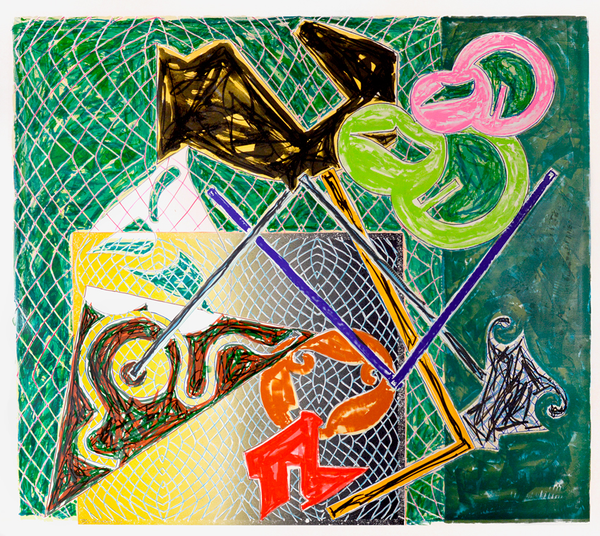 SHARDS V BY FRANK STELLA