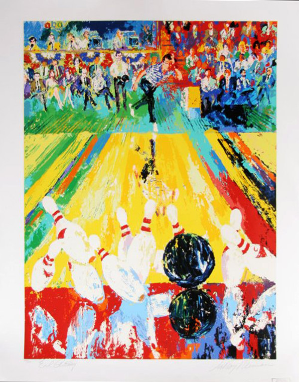 MILLION DOLLAR STRIKE BY LEROY NEIMAN