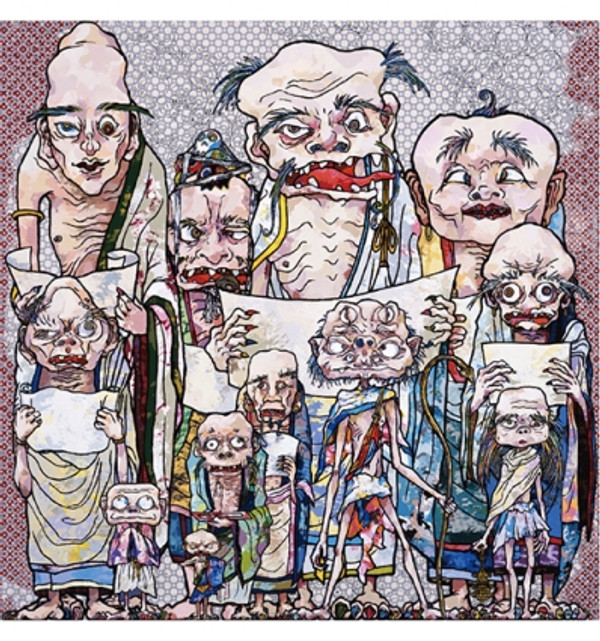 12 ARHATS BY TAKASHI MURAKAMI