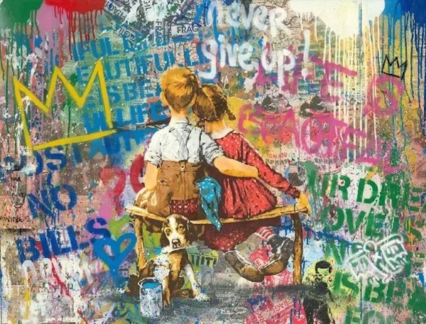 WORK WELL TOGETHER (ORIGINAL) BY MR. BRAINWASH