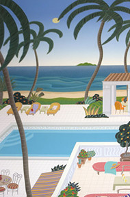 HAWAIIN LAGOON BY THOMAS MCKNIGHT - GRUN ART