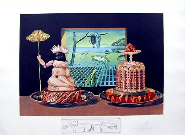 I EAT GALA'S BY SALVADOR DALI