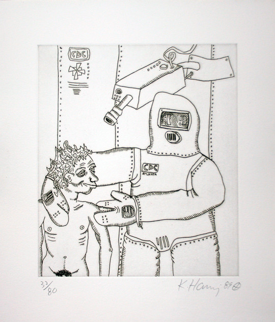 THE VALLEY SERIES BY KEITH HARING
