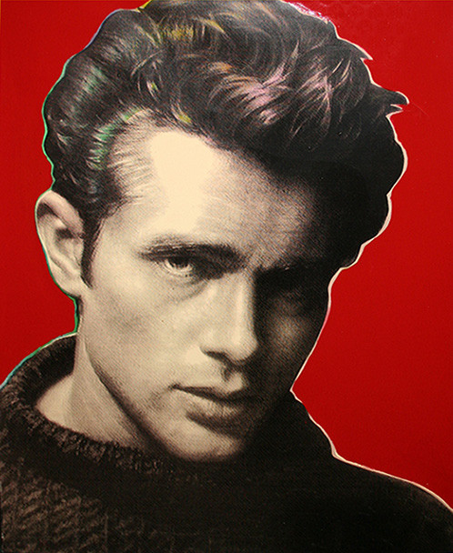 JAMES DEAN (RED) BY STEVE KAUFMAN