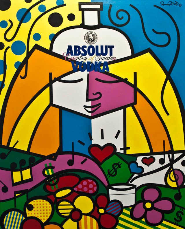 ABSOLUT BRITTO BY ROMERO BRITTO