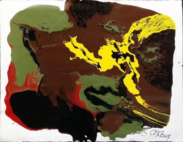 ABSTRACT (BROWN) BY MARIO CHUY