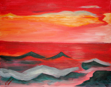 COLORS IN THE SUNSET BY ESTERA NANASSY