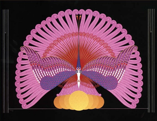 PHOENIX TRIUMPHANT BY ERTE