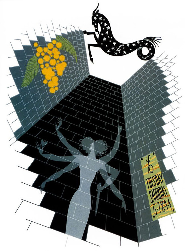THE ZODIAC - CAPRICORN BY ERTE