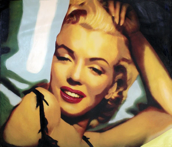 MARILYN - DAYDREAMING BY STEVE KAUFMAN