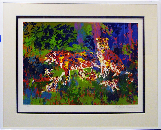 JAGUAR FAMILY BY LEROY NEIMAN