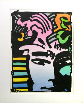 AZTEC MAN BY PETER MAX
