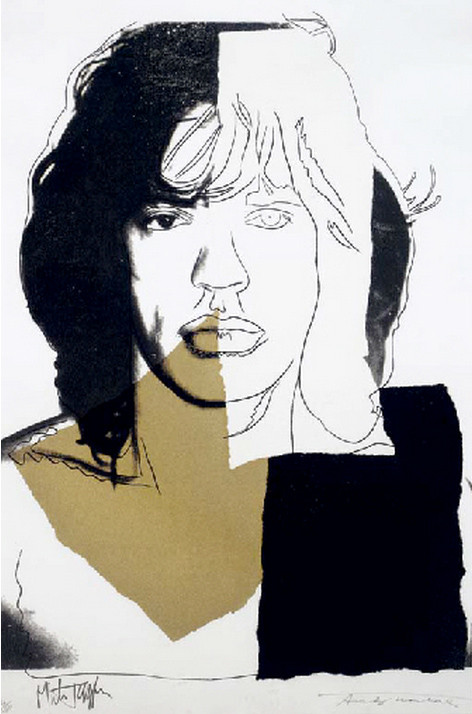 MICK JAGGER FS II.146 BY ANDY WARHOL