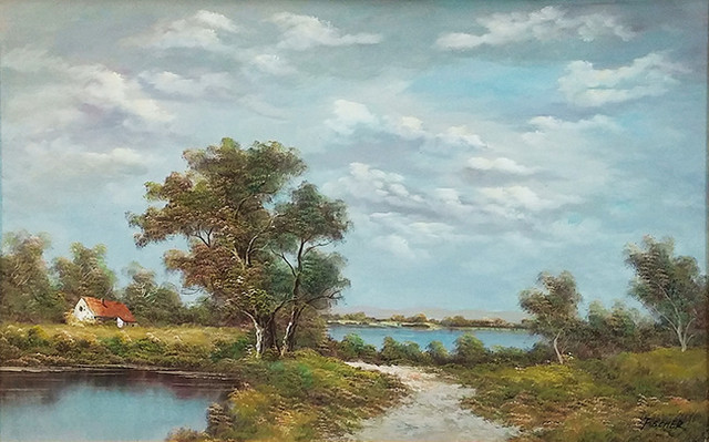 COTTAGE BY THE LAKE BY FISCHER