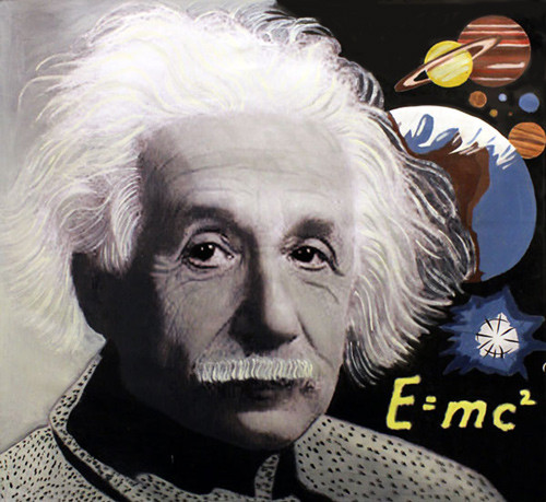 EINSTEIN E=MC2 BY STEVE KAUFMAN