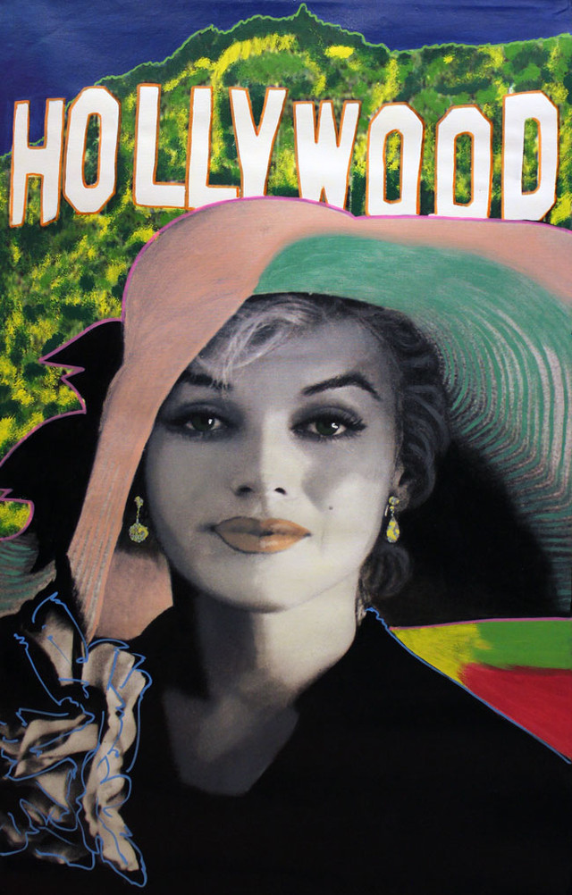 SOPHISTICATED MARILYN - HOLLYWOOD STYLE BY STEVE KAUFMAN
