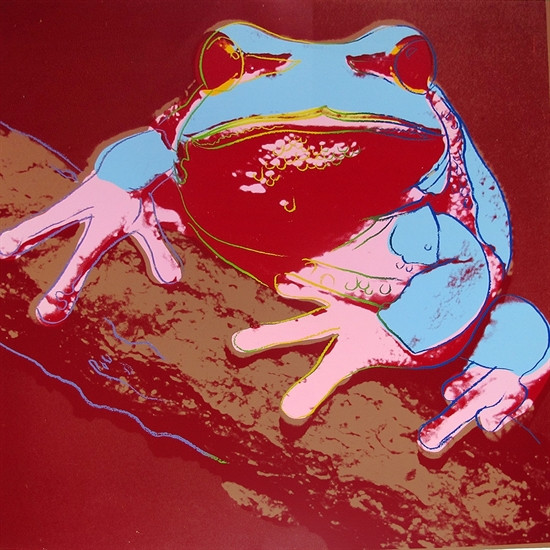 ENDANGERED SPECIES: PINE BARRENS TREE FROG (TP) FS IIB.294 BY ANDY WARHOL