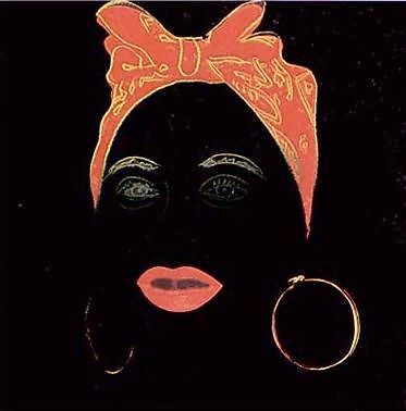 MYTHS: MAMMY (DIAMOND DUST) FS II.262 BY ANDY WARHOL