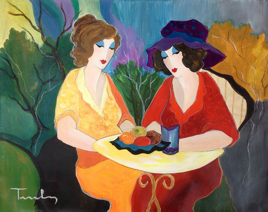 CHATTING LADIES BY ITZCHAK TARKAY