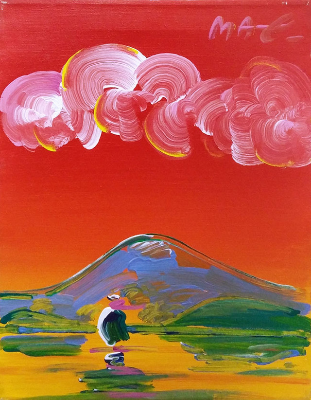 ZEN BOAT (1990'S) BY PETER MAX
