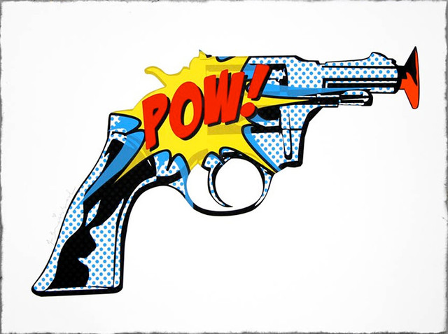 POW! POW! BY MR. BRAINWASH