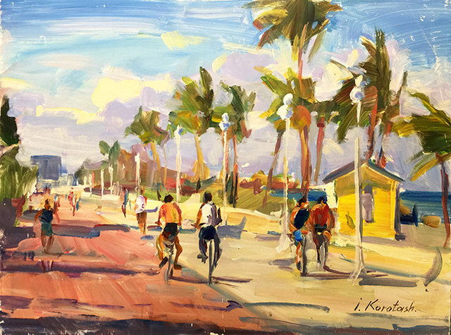 HOLLYWOOD BROADWALK II BY IGOR KOROTASH