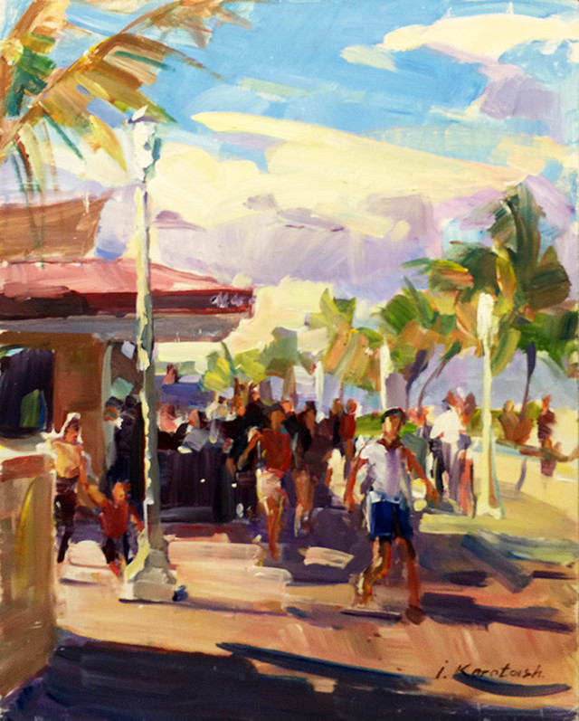HOLLYWOOD BROADWALK I BY IGOR KOROTASH