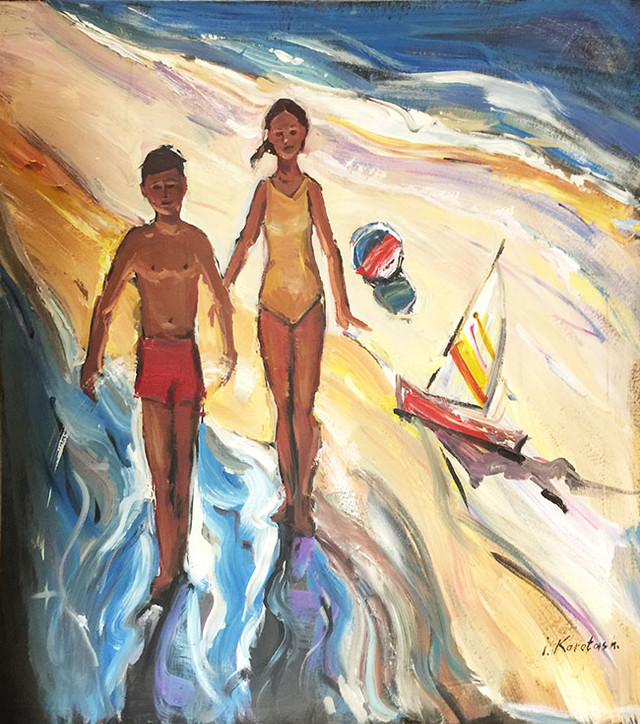 BEACH DAY II BY IGOR KOROTASH