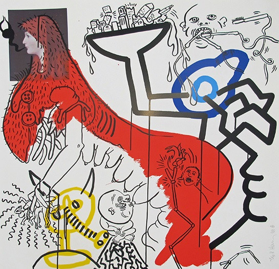 APOCALYPSE IV BY KEITH HARING 