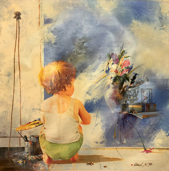 BOY IN STUDIO BY MICHAEL GORBAN