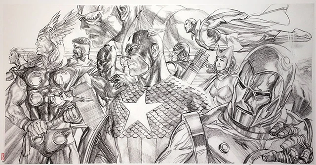 INVINCIBLE (CONCEPT DRAWING) BY MARVEL