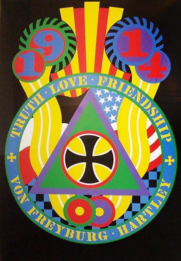 THE HARTLEY ELEGIES - KvF V BY ROBERT INDIANA