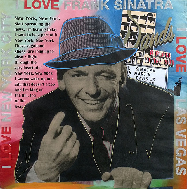 I LOVE FRANK SINATRA BY STEVE KAUFMAN
