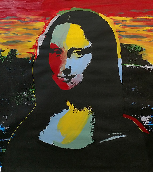 MONA LISA BY STEVE KAUFMAN