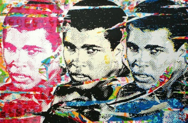 THE CHAMP (MUHAMMAD ALI) BY MR. BRAINWASH