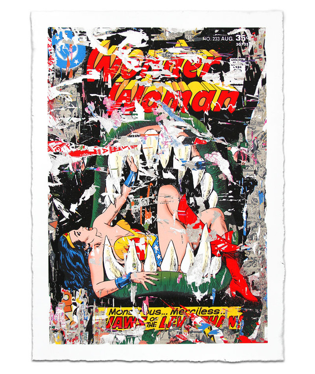WONDER WOMAN BY MR. BRAINWASH