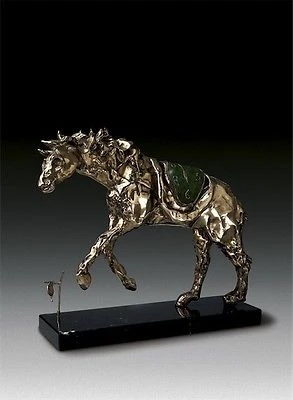 HORSE SADDLED WITH TIME BY SALVADOR DALI