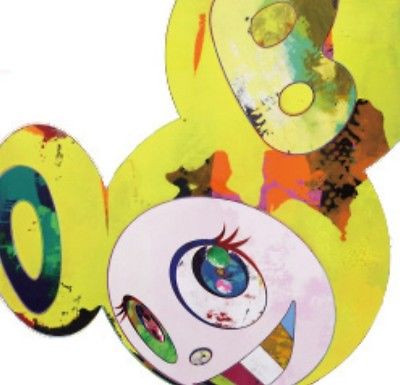 AND THEN AND THEN. YELLOW UNIVERSE DOB BY TAKASHI MURAKAMI