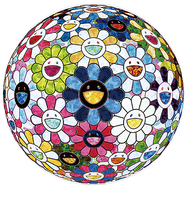 FLOWERBALL'S PAINTERLY CHALLANGE BY TAKASHI MURAKAMI