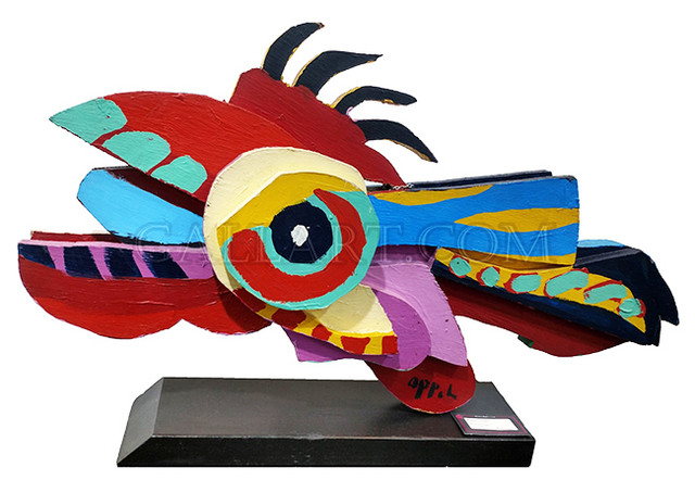 FLYING FISH BY KAREL APPEL
