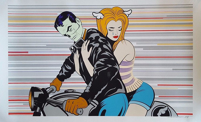 GOING EVERYWHERE FAST BY D*FACE