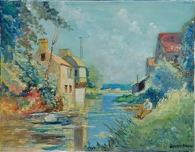 BY THE RIVER BY CHARLES KONTOS