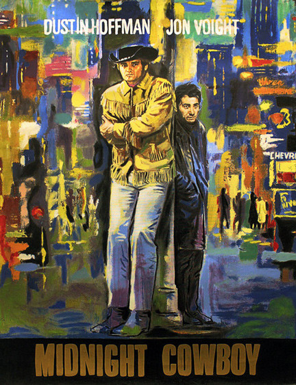 MIDNIGHT COWBOY BY STEVE KAUFMAN