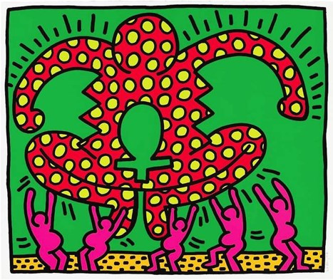 FERTILITY #5 (FROM FERTILITY SUITE) BY KEITH HARING