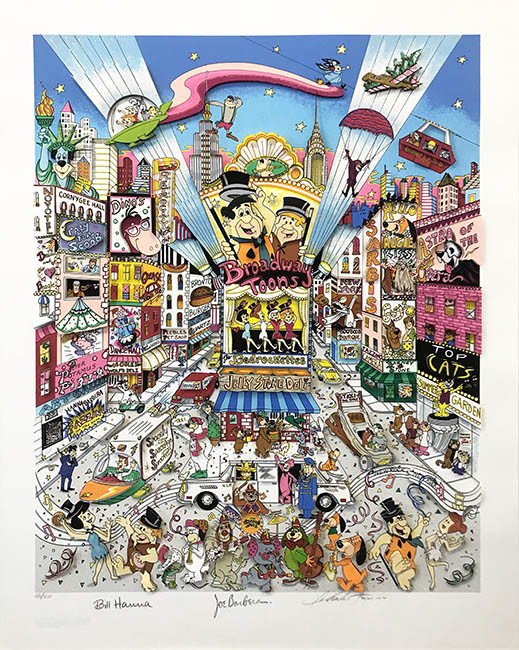 BROADWAY TOONS BY CHARLES FAZZINO