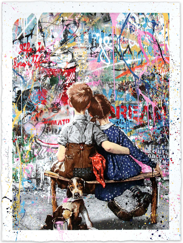 WORK WELL TOGETHER (HAND FINISHED) BY MR. BRAINWASH