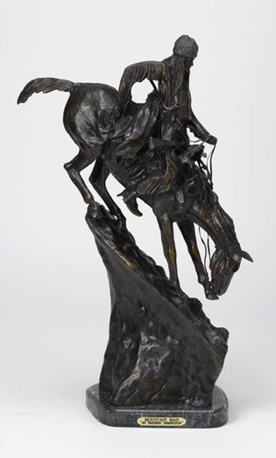 MOUNTAIN MAN BY FREDERIC REMINGTON (AFTER)