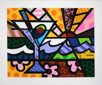 MARTINI SUNRISE BY ROMERO BRITTO
