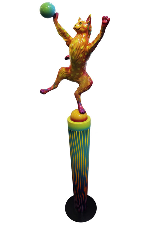 CAT ON THE POLE BY DAN MEYER